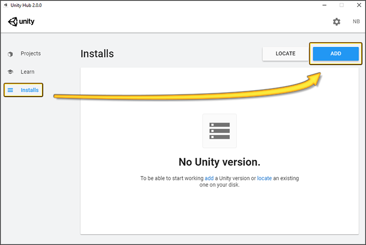 Project Templates - Unity Manual